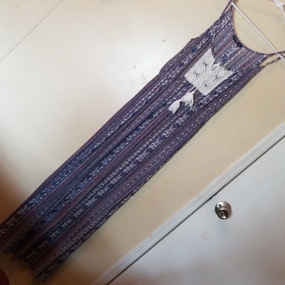 Blue Full Length Dress